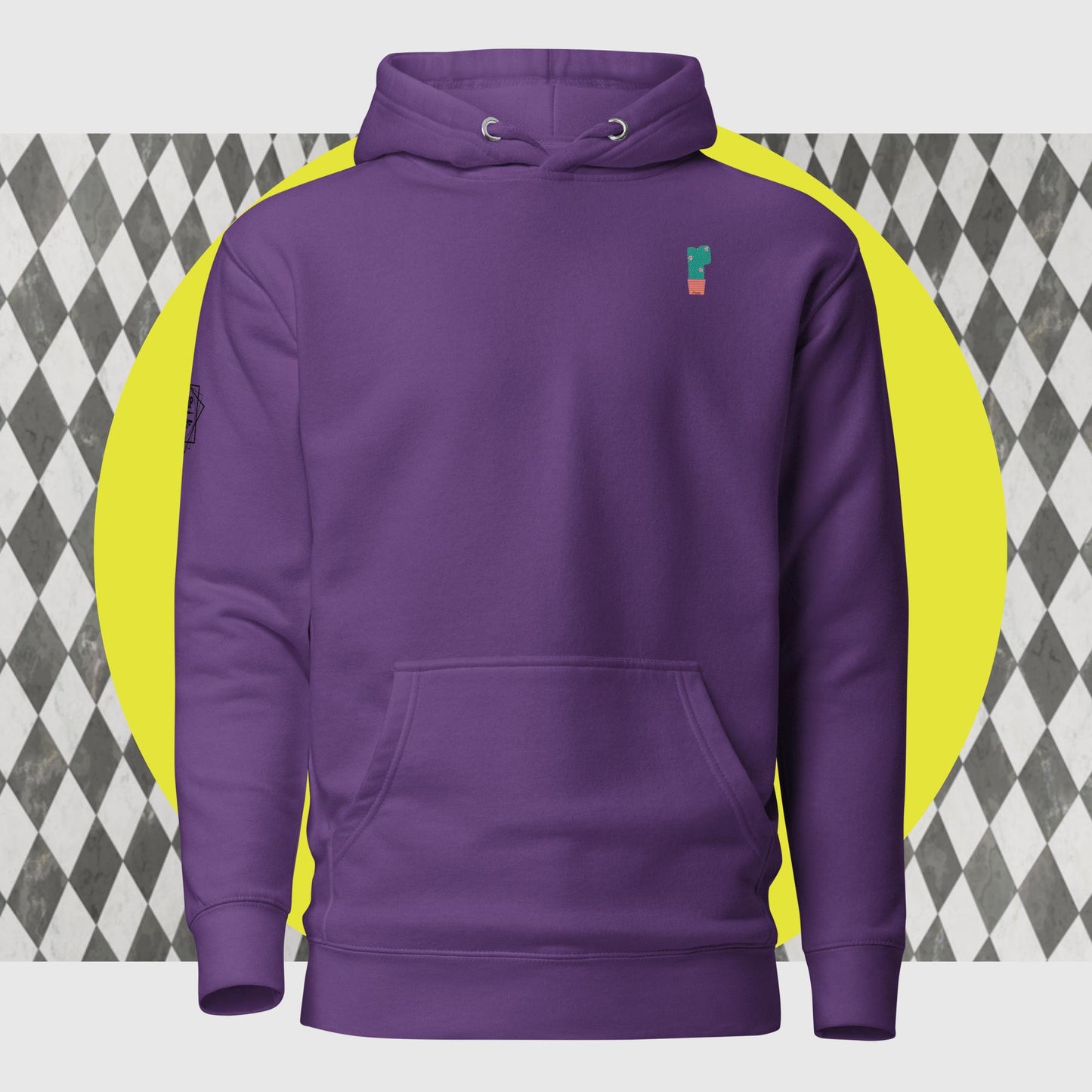 Sharp by Design 'Pricks' No.5 (Front Small) - Unisex Hoodie