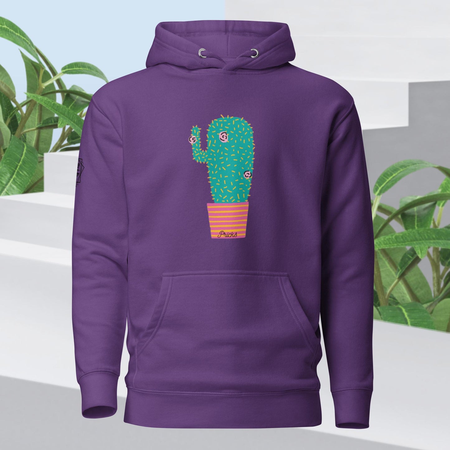 Sharp by Design 'Pricks' No.8 (Front Large) - Unisex Hoodie
