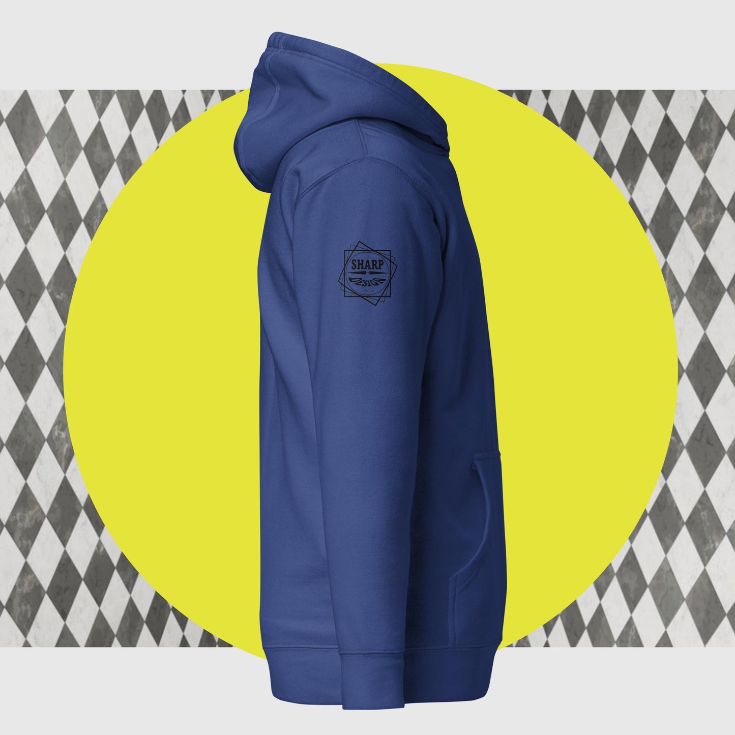Sharp by Design 'Pricks' No.5 (Front Small) - Unisex Hoodie
