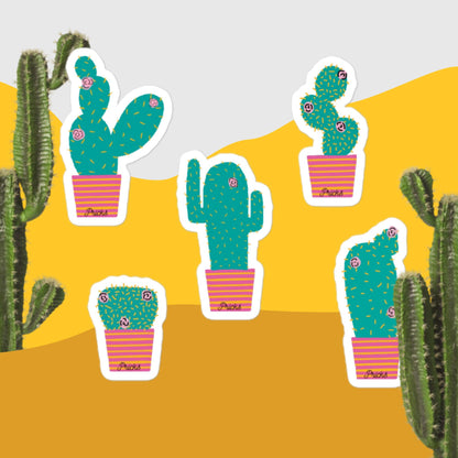 Sharp By Design 'Pricks' Bubble stickers