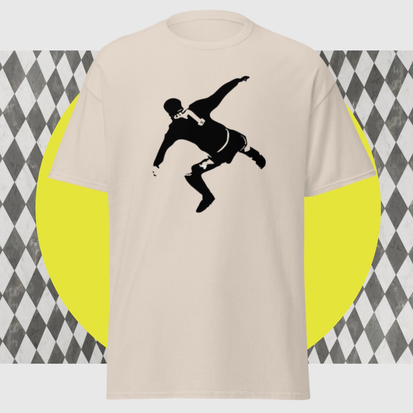 Sharp by Design 'Heroes' - Eric Cantona 'Kick' - Men's classic tee