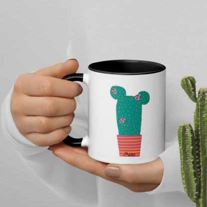 Sharp by Design 'Pricks' No.9 - Mug with Colour Inside