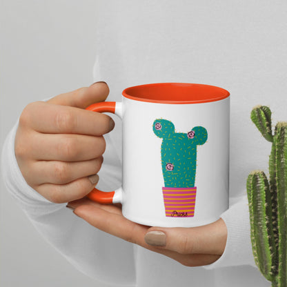 Sharp by Design 'Pricks' No.9 - Mug with Colour Inside