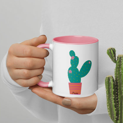 Sharp by Design 'Pricks' No.1 - Mug with Colour Inside