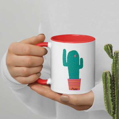 Sharp by Design 'Pricks' No.2 - Mug with Colour Inside