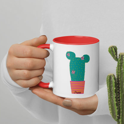 Sharp by Design 'Pricks' No.9 - Mug with Colour Inside