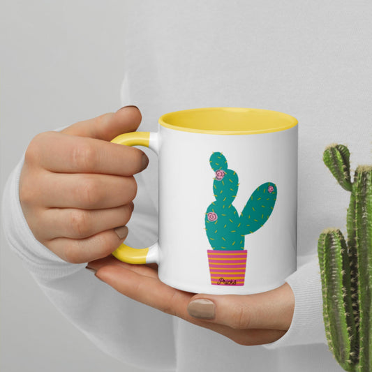 Sharp by Design 'Pricks' No.1 - Mug with Colour Inside