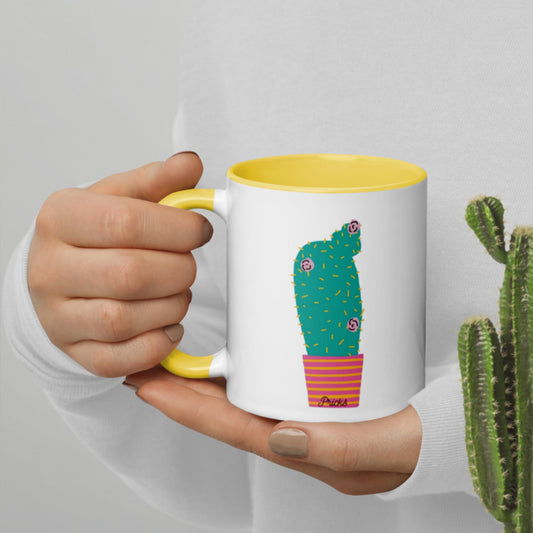 Sharp by Design 'Pricks' No.3 - Mug with Colour Inside