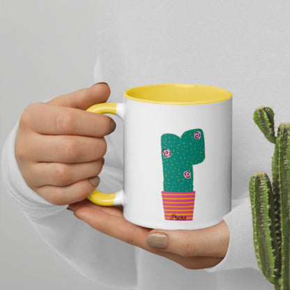 Sharp by Design 'Pricks' No.5 - Mug with Colour Inside